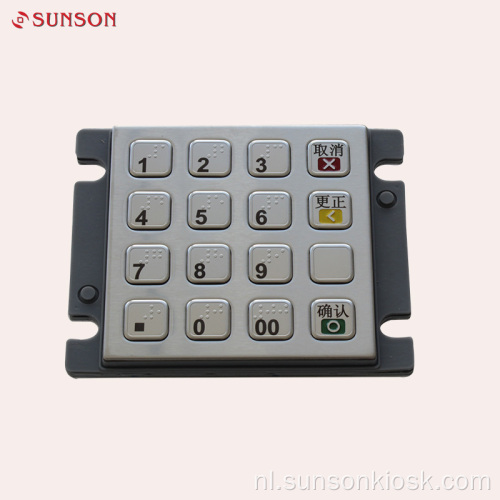 Metalic Encryption PIN-pad voor betaalkiosk